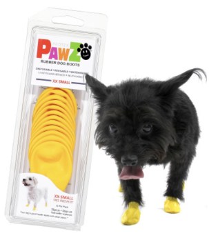 Pawz dog boots - xx small